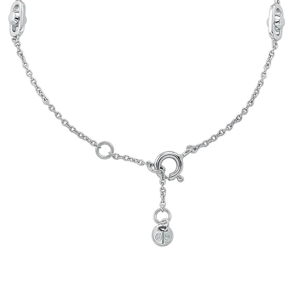 Michael Kors Astor Rhodium Plated Link Bracelet image number 1