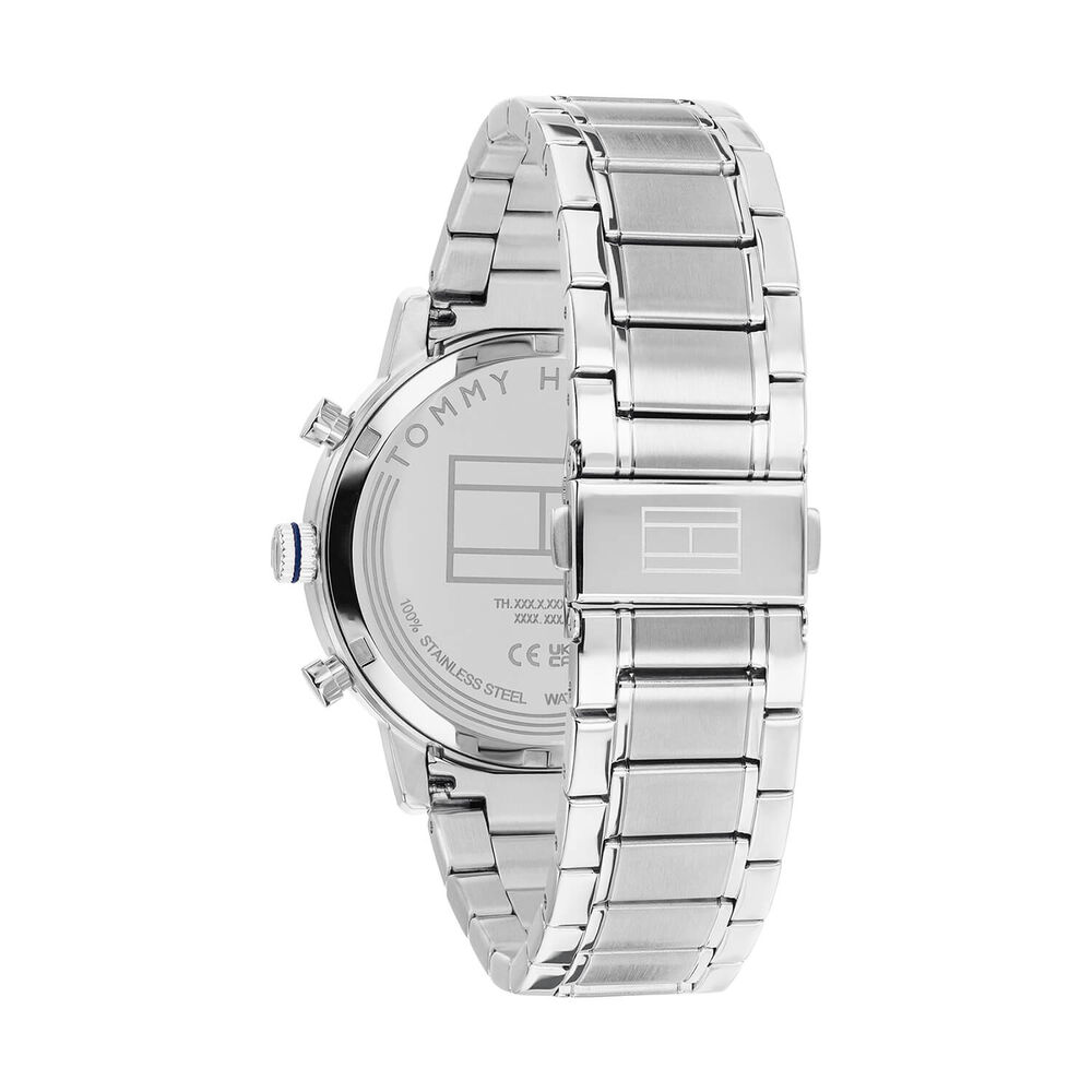 Tommy Hilfiger 42mm Navy Blue Dial Steel Bracelet Watch