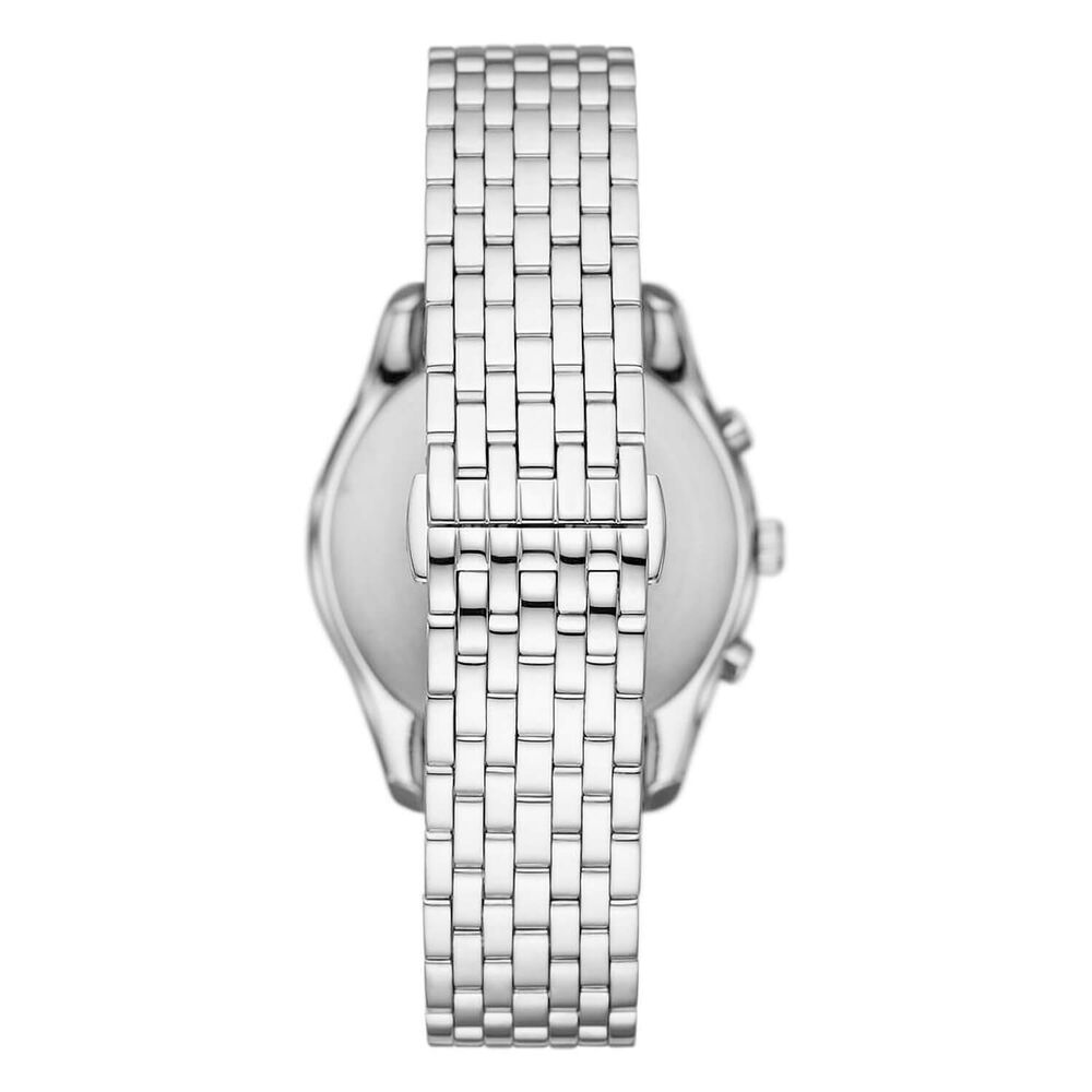 Emporio Armani Antonio Chronograph 41mm Green Dial Steel Bracelet Watch image number 1