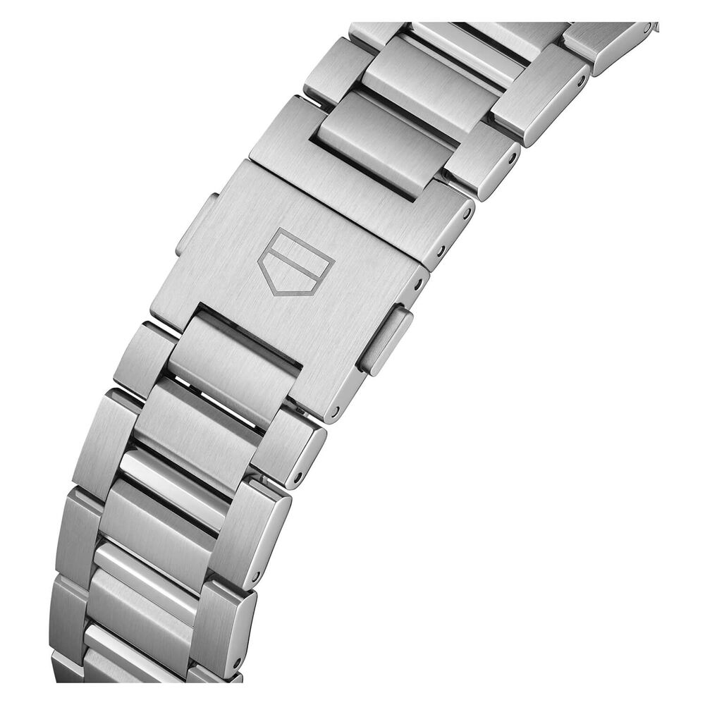 TAG Heuer Carrera Chronograph 44mm Green Dial & Bezel Stainless Steel Bracelet Watch image number 6