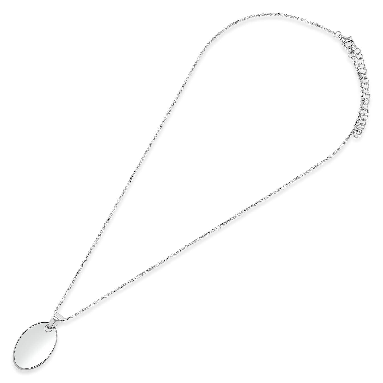 Silver sales plain chain