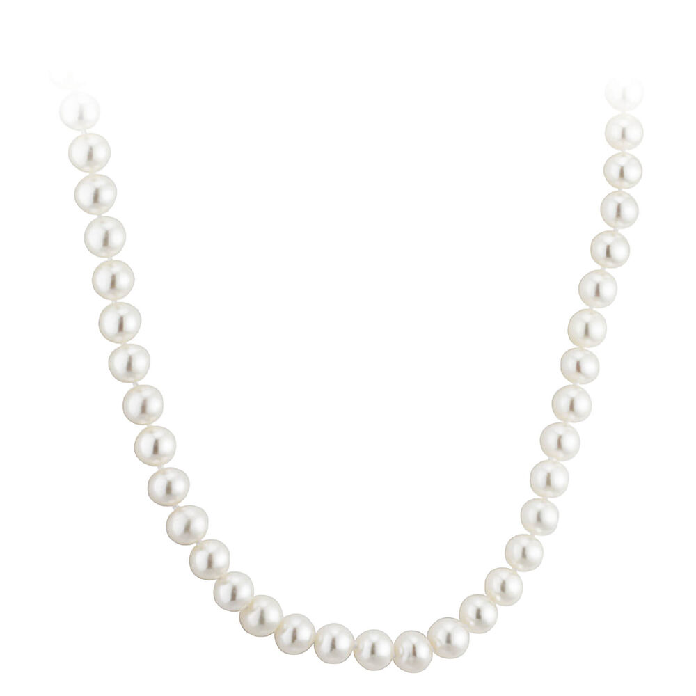 9ct Gold 75mm Freshwater Pearl Necklet