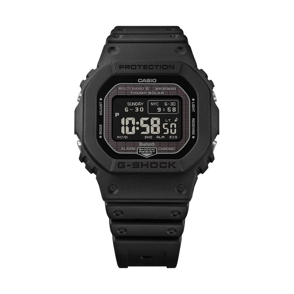 G-SHOCK 5600 Series 49.1x44.1mm Black Digital Display Resin Strap Watch