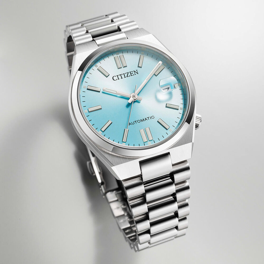 Citizen Tsuyosa 37mm Ice Blue Dial Steel Case Bracelet Watch image number 4
