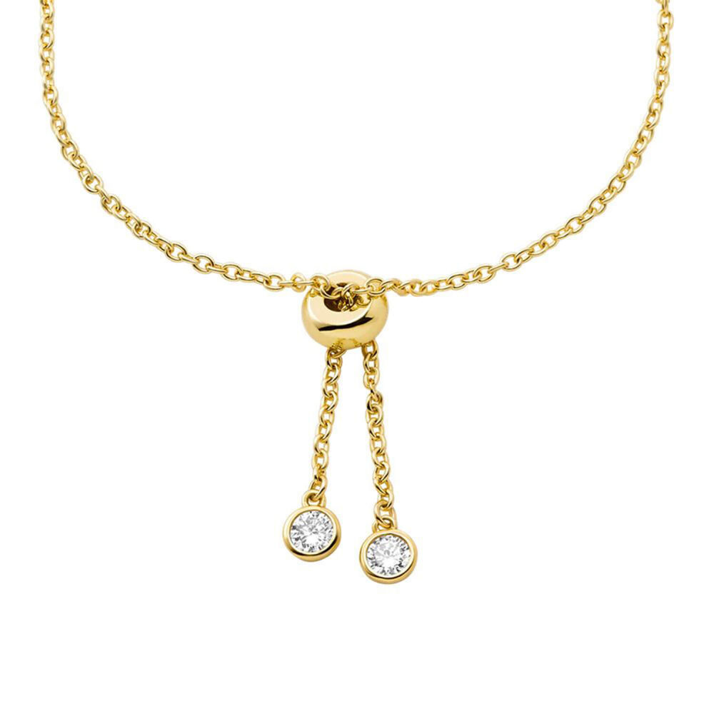Michael Kors Brilliance 14k Gold Plated Sterling Silver Bracelet image number 1