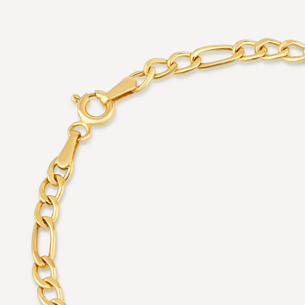 9ct Gold Identity Bracelet image number 4