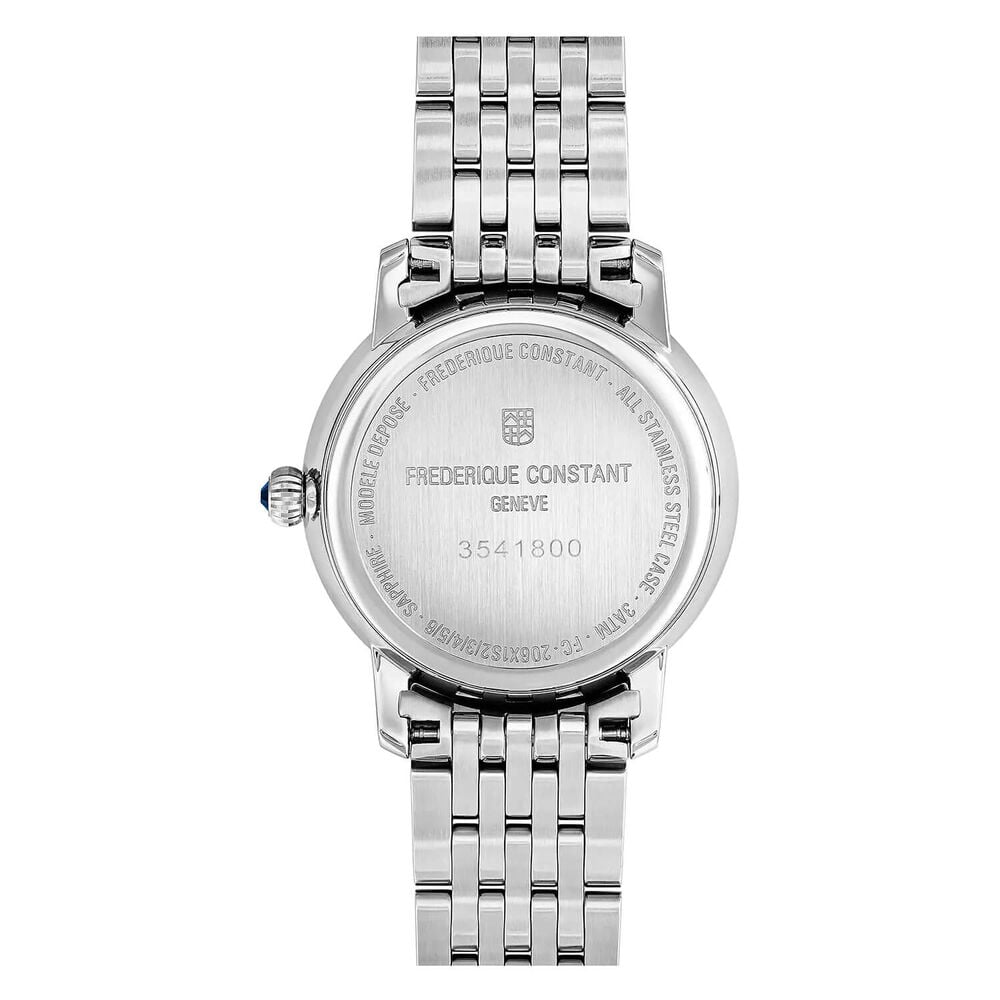 Frederique Constant Mother of Pearl Dial and Steel 30mm Ladies Watch