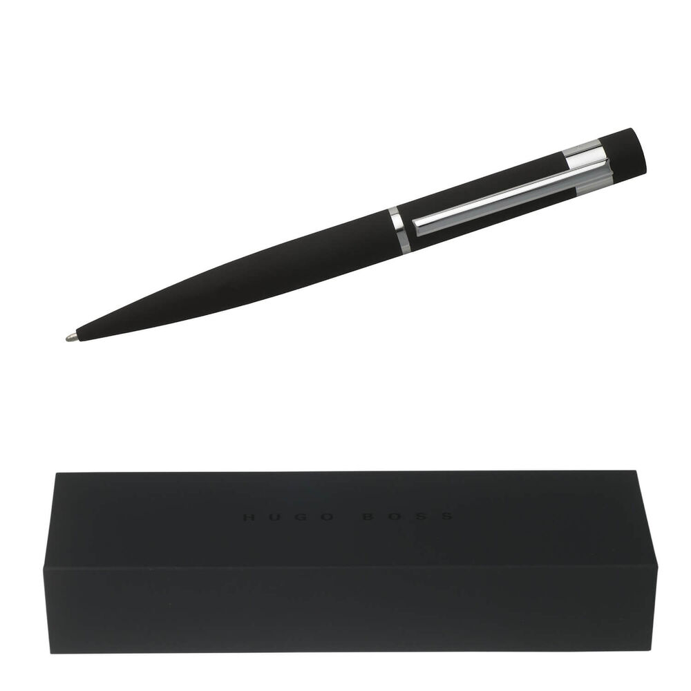 Hugo BOSS Loop Ballpoint Black Pen image number 2