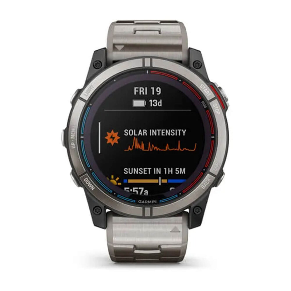 Garmin Quatix 7X Solar Edition Smartwatch image number 1