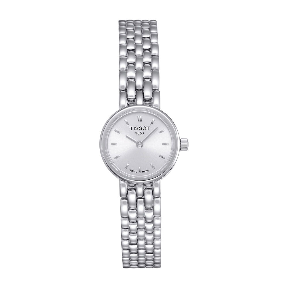 Pre-Owned Tissot Lovely 19.5mm Silver Dial Stainless Steel Bracelet Watch