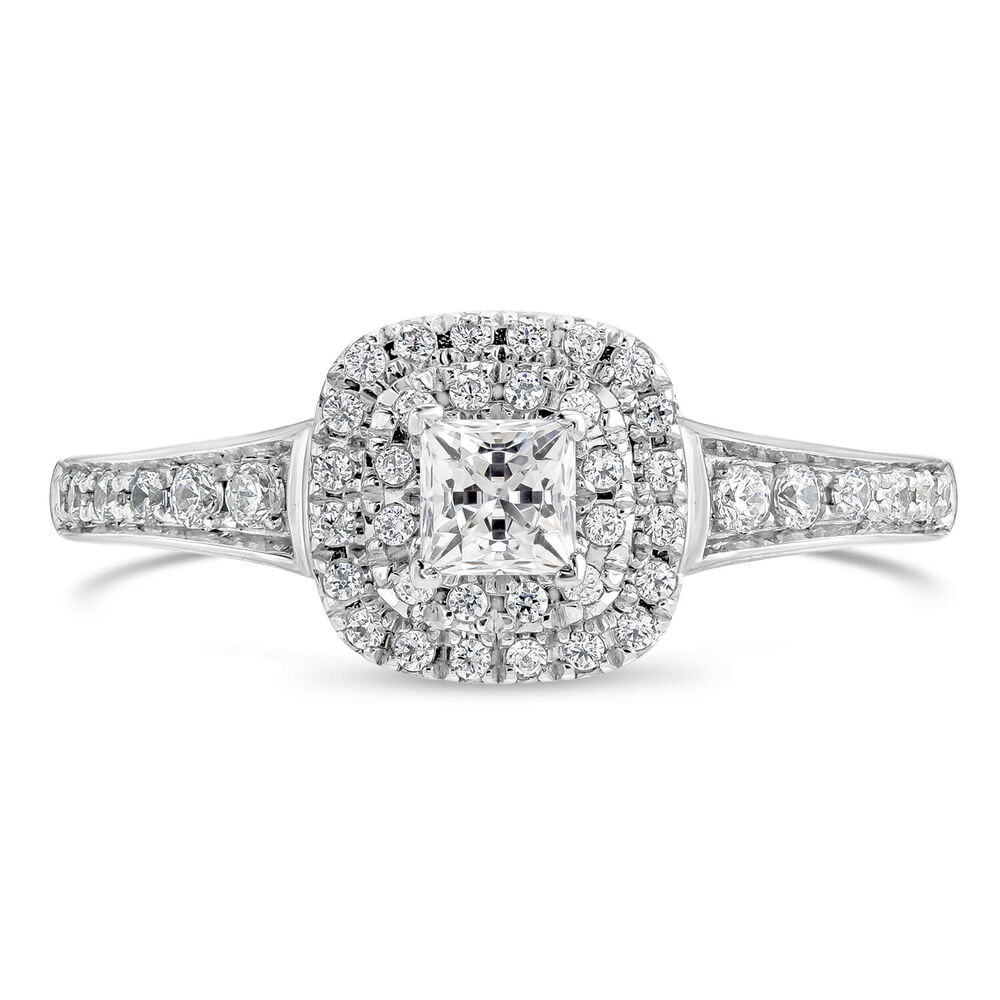 Northern Star 0.65ct Princess Diamond 18ct White Gold Ring