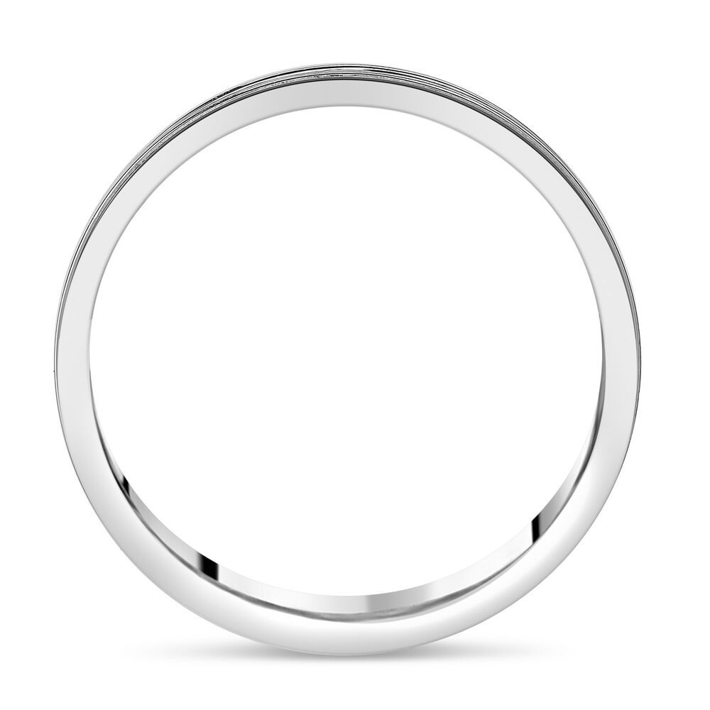 Sterling Silver Gents Arda 10.8mm Flat Band image number 2