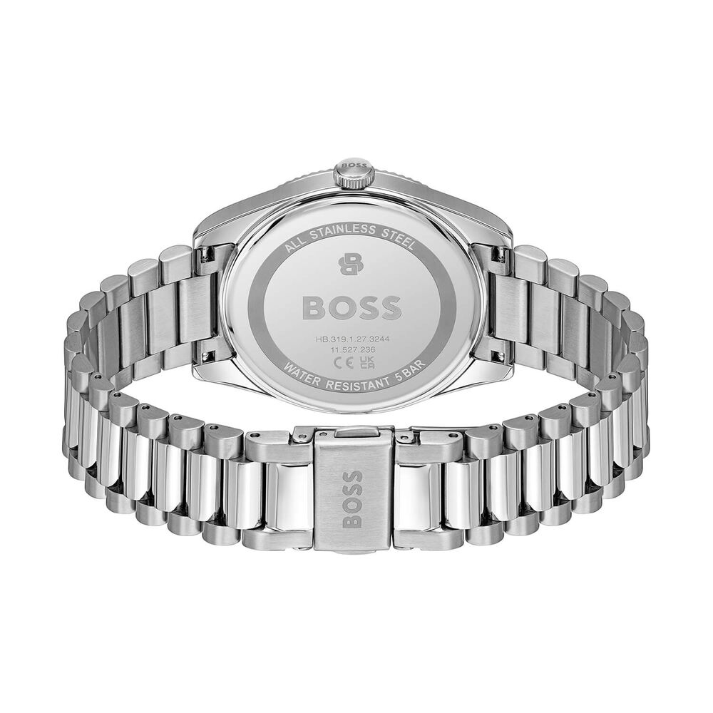 BOSS Cheswick 40mm Black Dial Stainless Steel Bracelet Watch image number 1