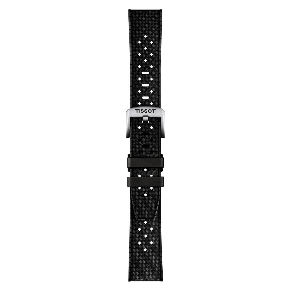 Tissot Seastar 1000 Quartz GMT 40mm Black Dial & Bezel Rubber Strap Watch image number 3