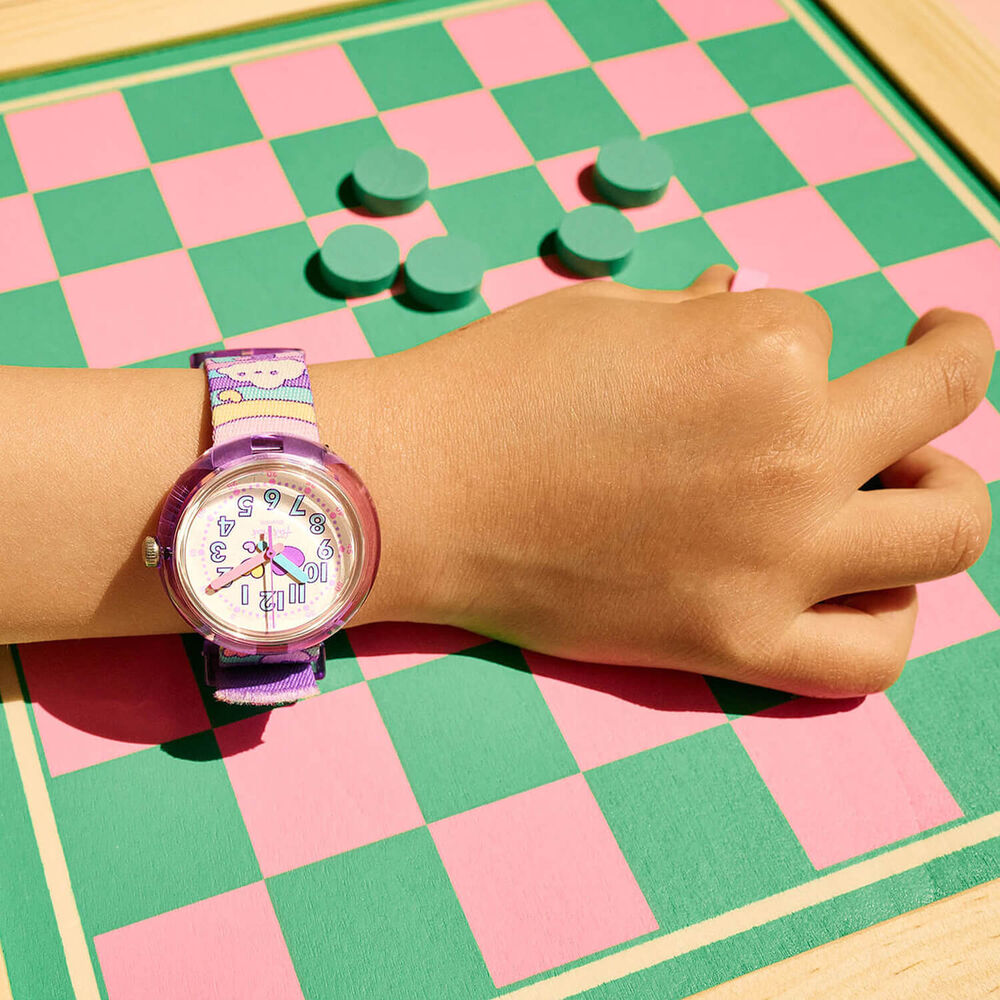 FLIK FLAK Cloud Level 30.60mm Quartz Kids Watch image number 3