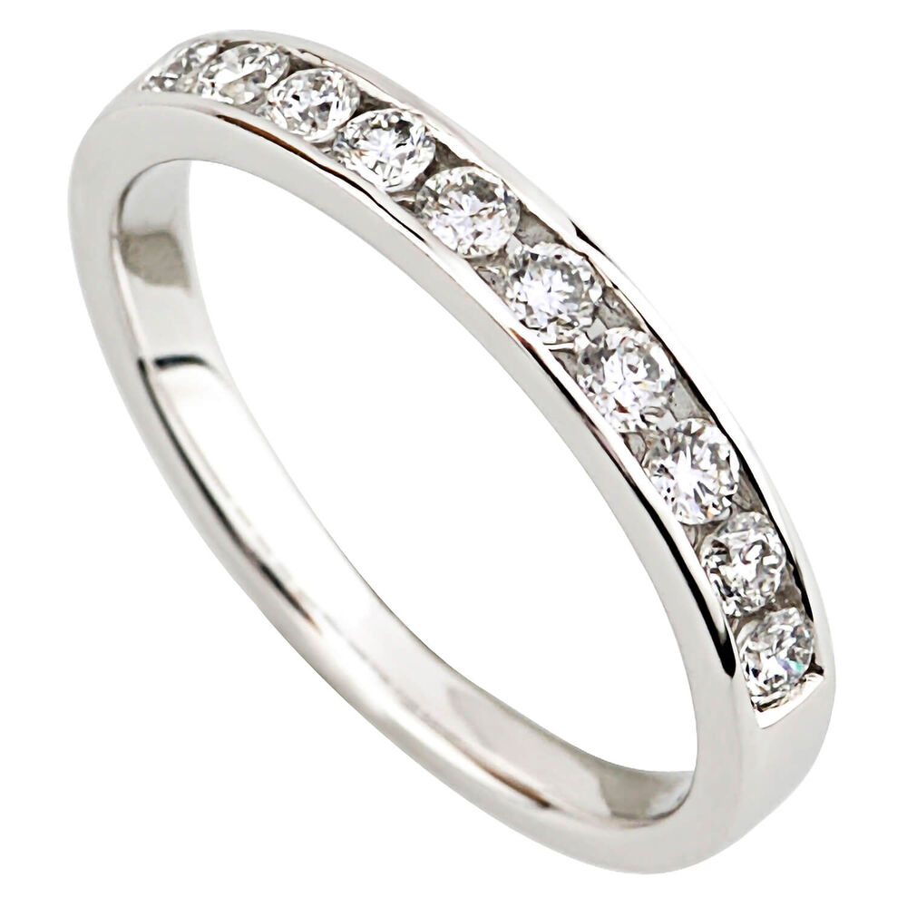 Platinum Eternity Ring image number 0
