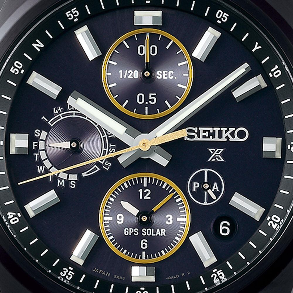 Seiko Prospex GPS Solar Chronograph Speedtimer Limited Edition 100th Anniversary 42mm Watch