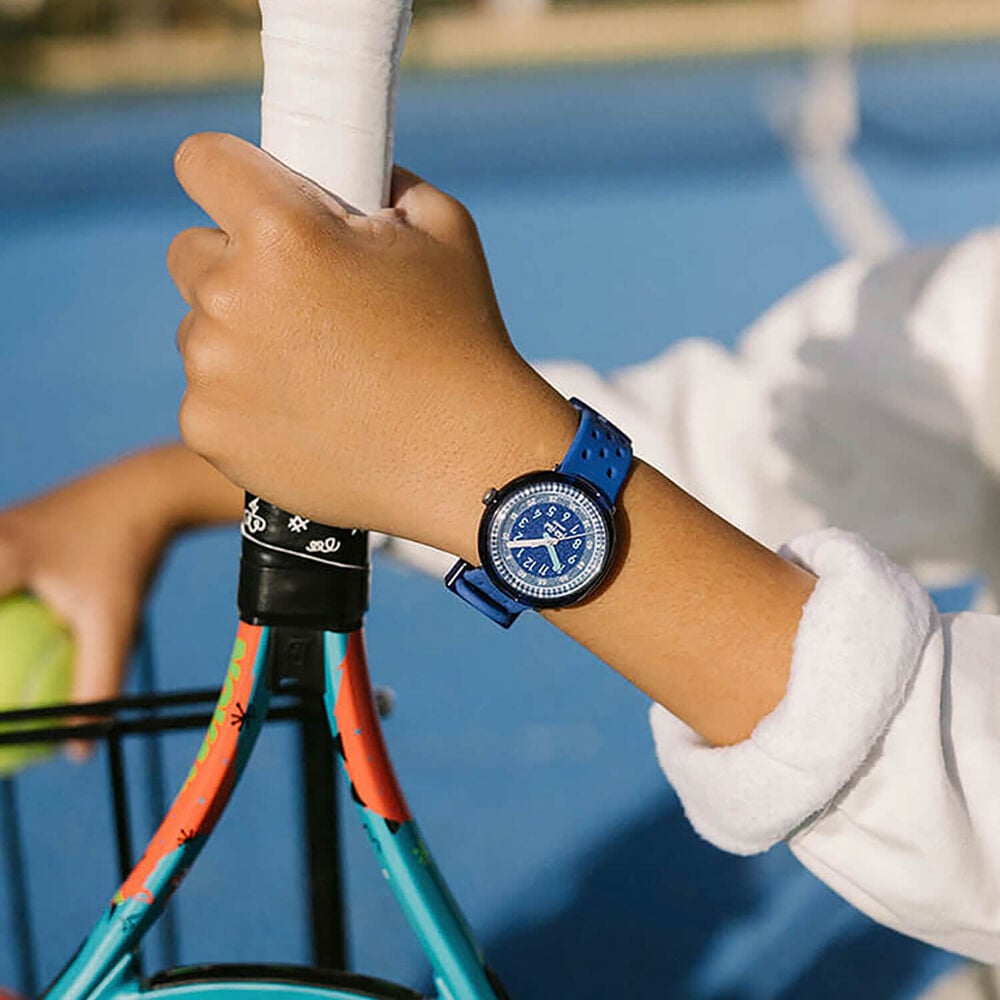 FLIK FLAK Fizz In Blue 31.85mm Blue Dial Quartz Kids Watch image number 2