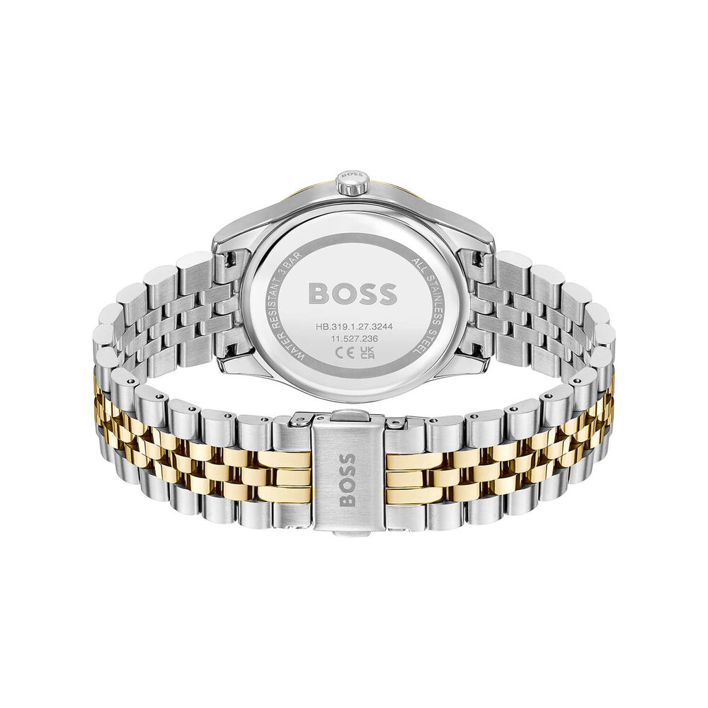 BOSS Graceful 36mm Mother of Pearl Dial Two-Tone Steel Bracelet Watch image number 3