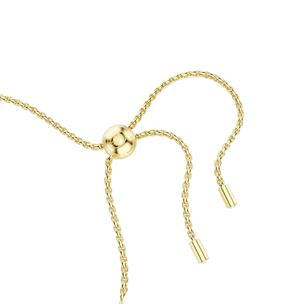 Swarovski Matrix Crystals & Cubic Zirconia 18ct Yellow Gold Finished Bracelet