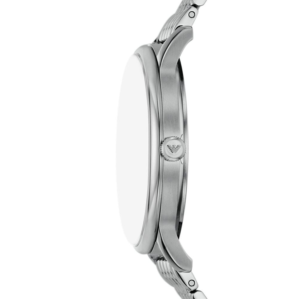 Emporio Armani 39mm Blue Dial Stainless Steel Bracelet Watch image number 2