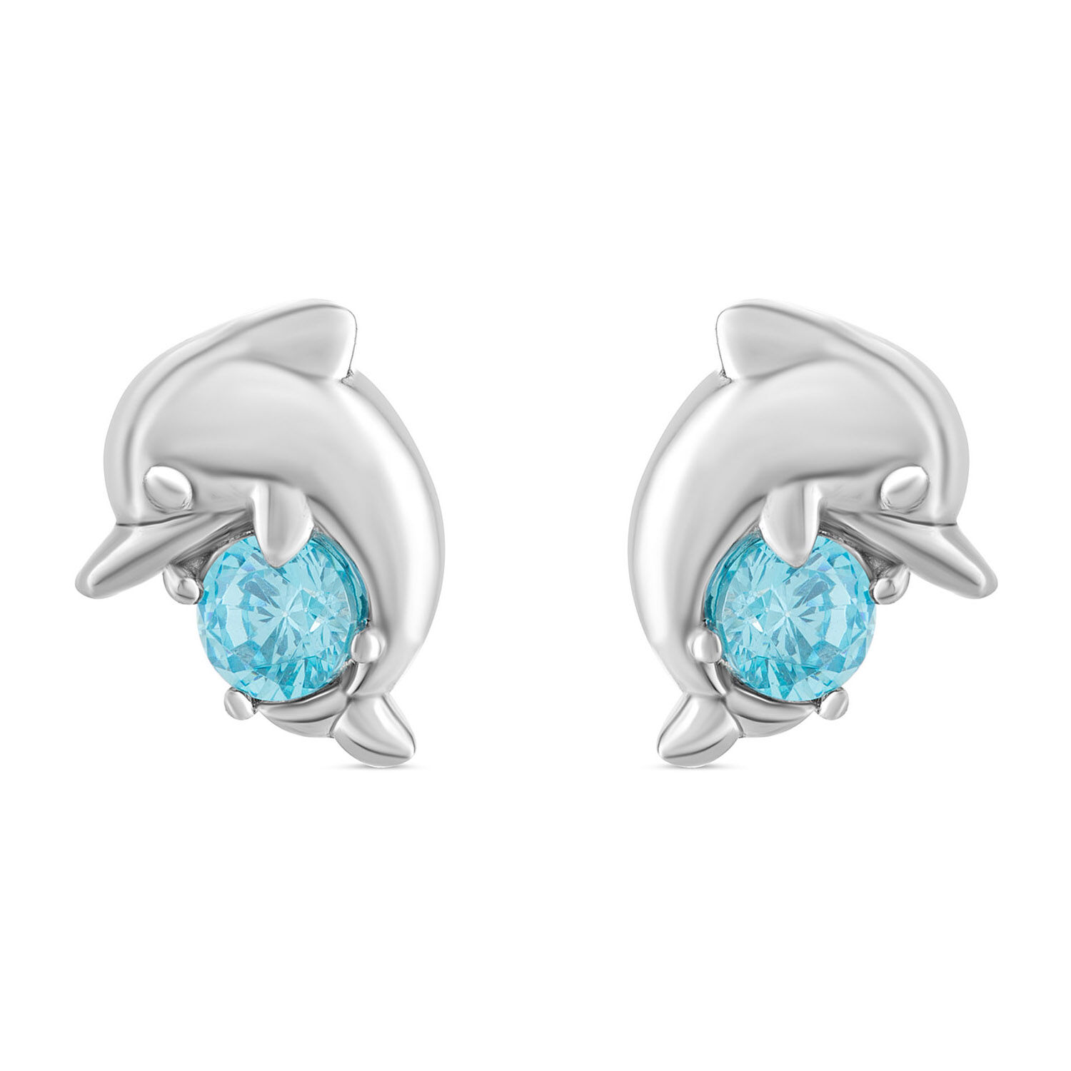 Blue crystal earrings hotsell