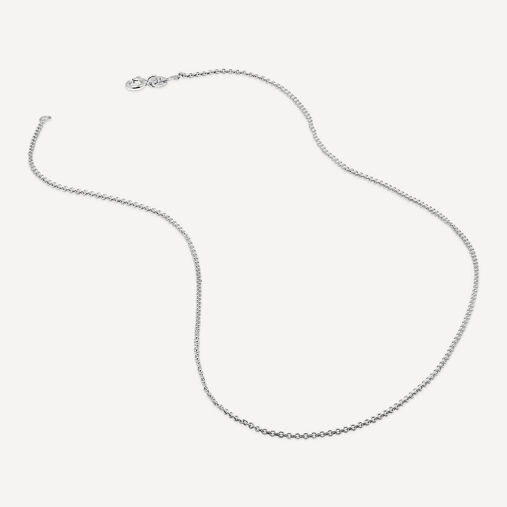 Sterling Silver Marquis Cluster Pearl Drop Pendant image number 2