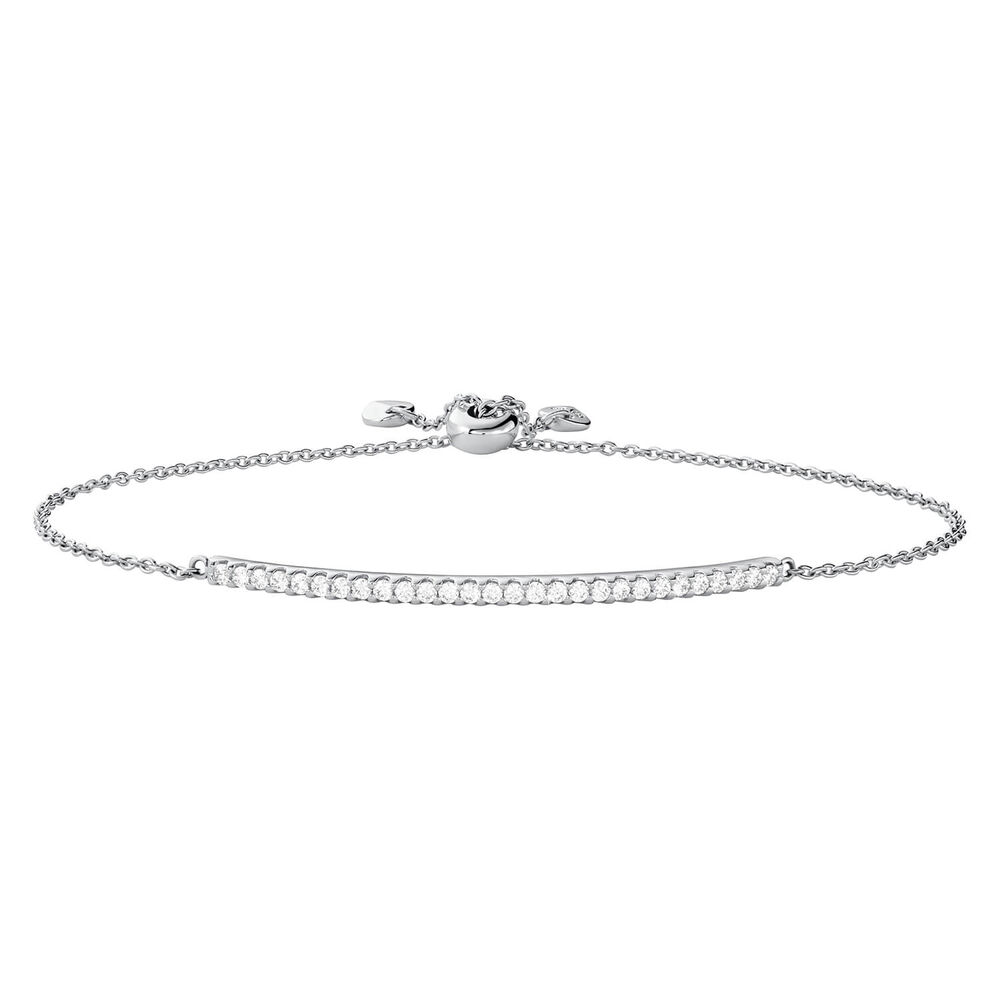 Michael Kors Sterling Silver Brilliance Cubic Zirconia Bracelet
