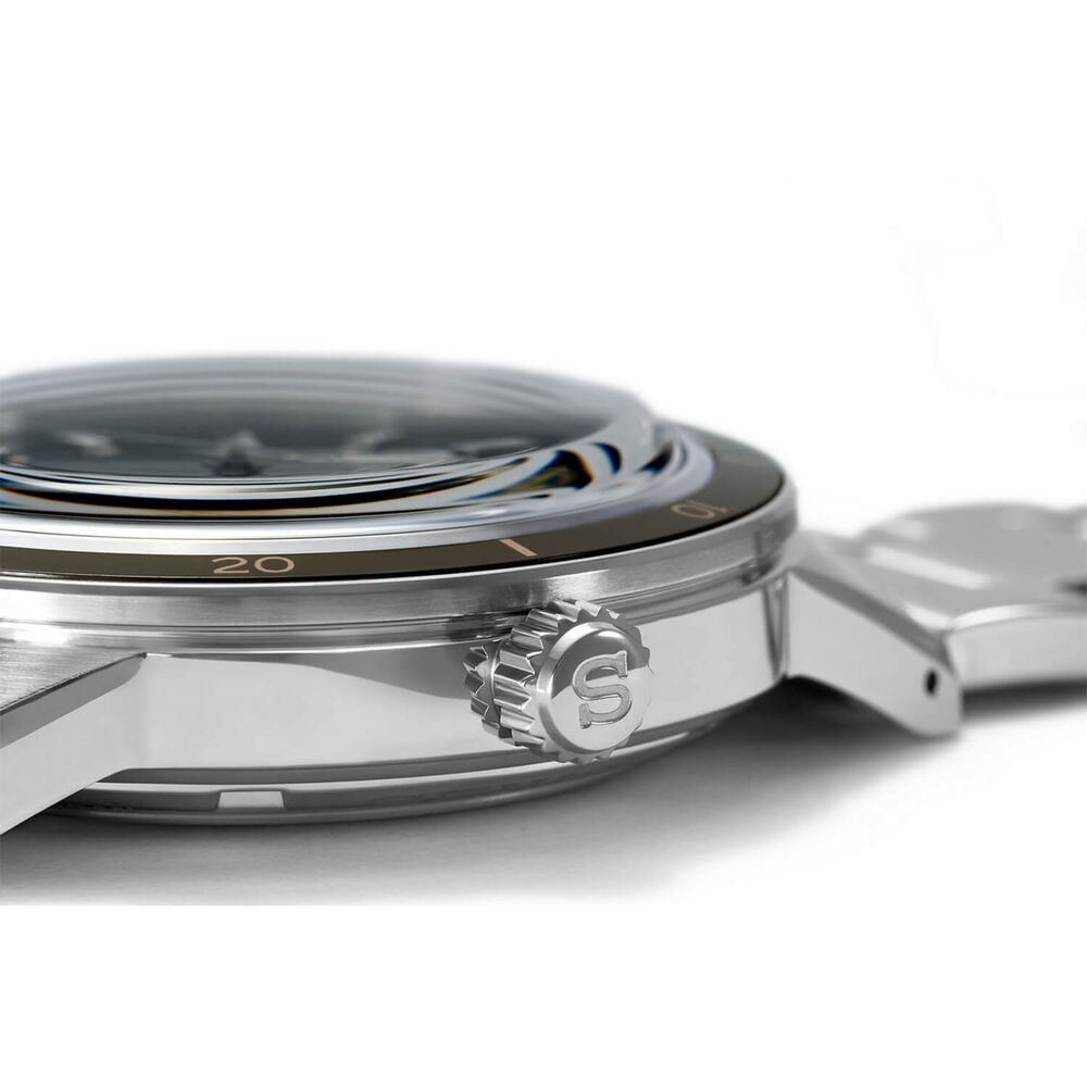 Seiko Presage Style 60's 40mm Black Dial Bracelet Watch image number 3