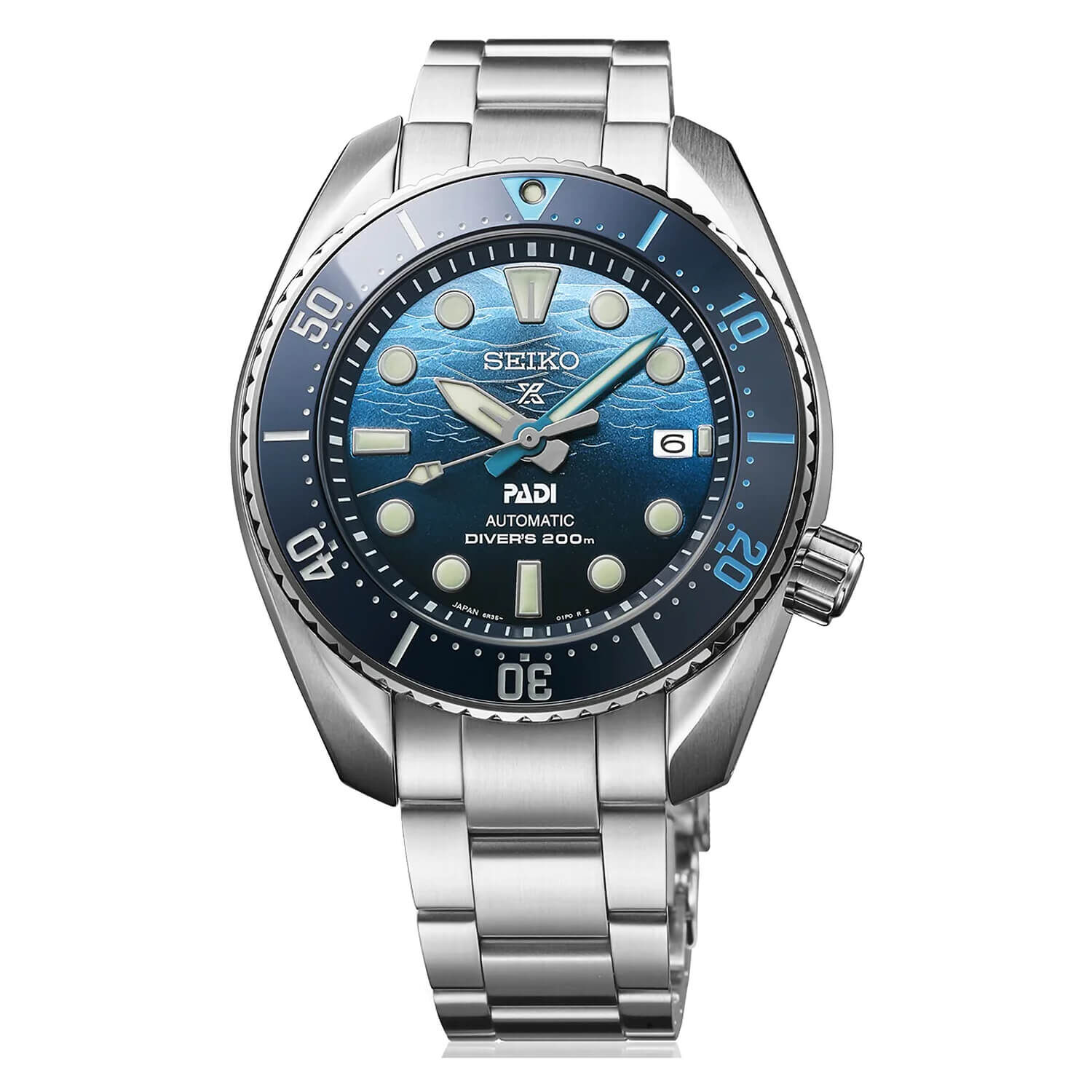 Seiko Prospex Deep Blue Sumo PADI 45mm Blue Dial Watch