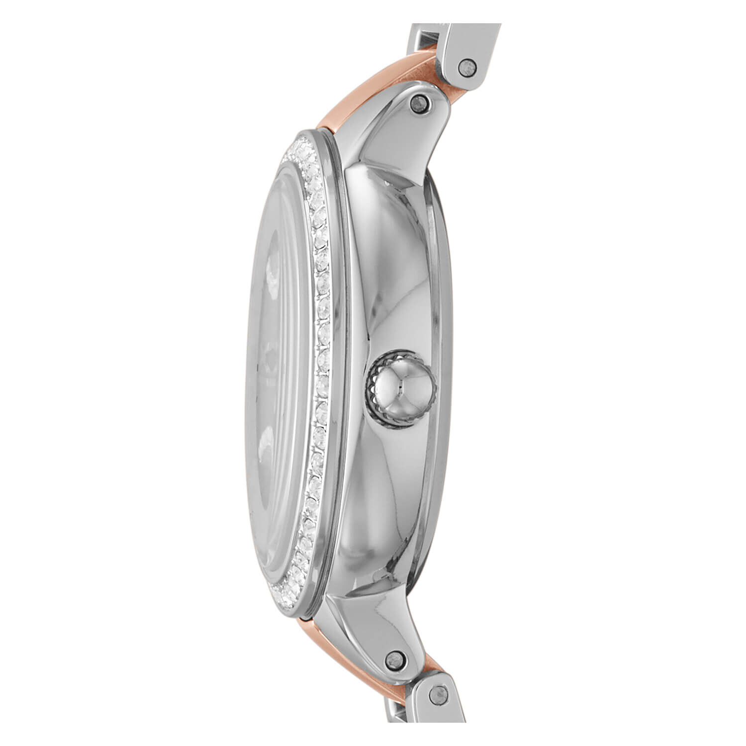 Fossil Virginia Rose Gold Dial Bracelet Ladies Watch
