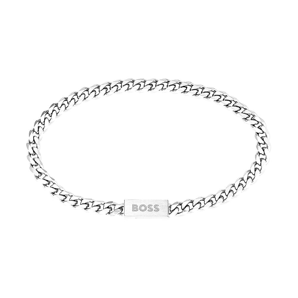 BOSS Stainless Steel Chain Bracelet