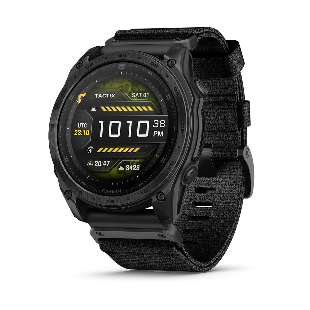 Garmin tactix® 8 Solar 51mm Dial Black Silicon Strap Watch image number 0