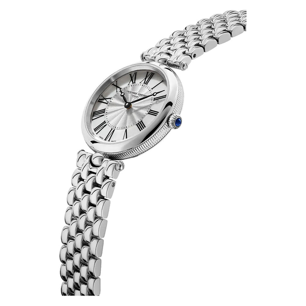 Frederique Constant Art Deco Round Quartz Mother of Dial Bracelet Watch image number 1