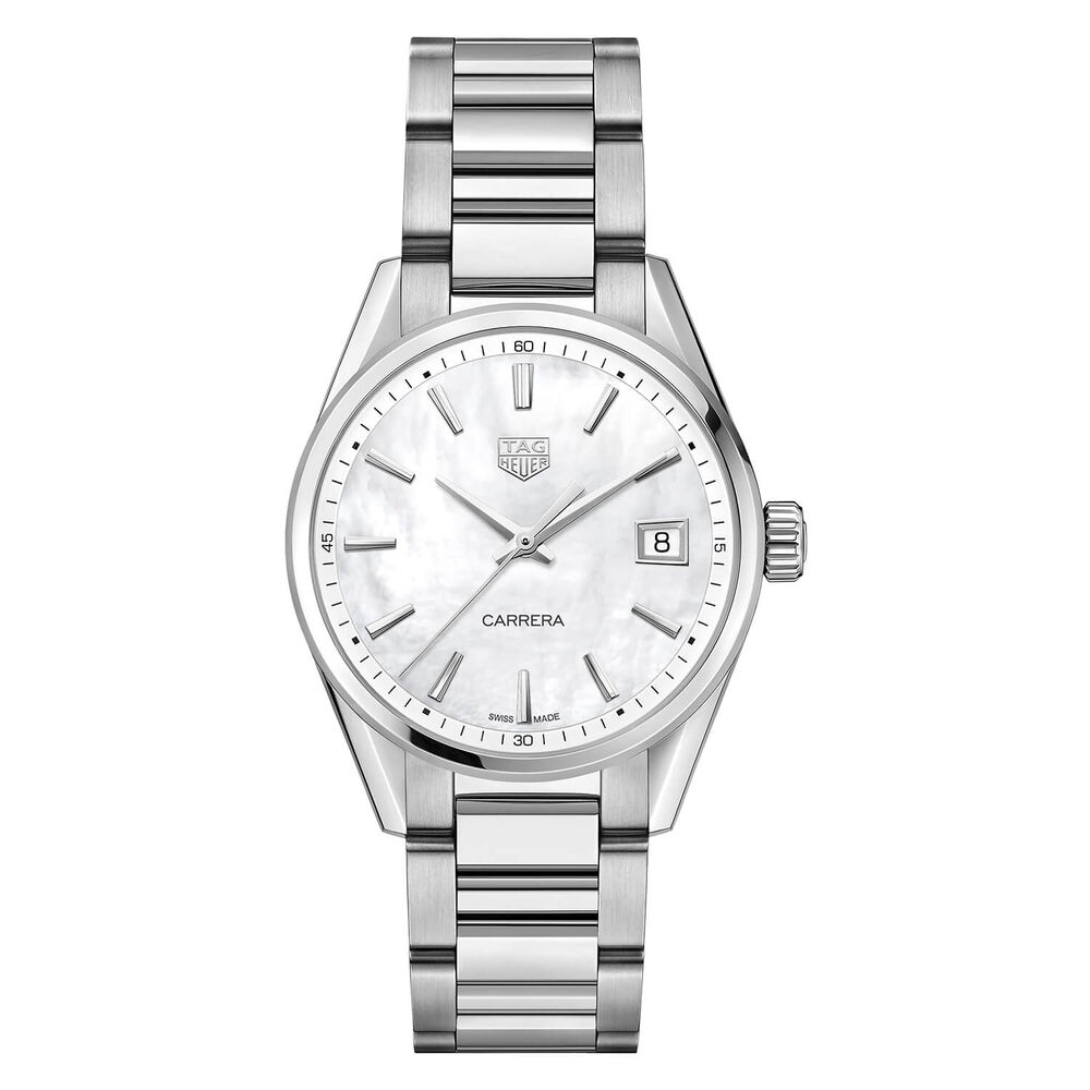 TAG Heuer Carrera Pearl & Steel 36mm Ladies' Watch