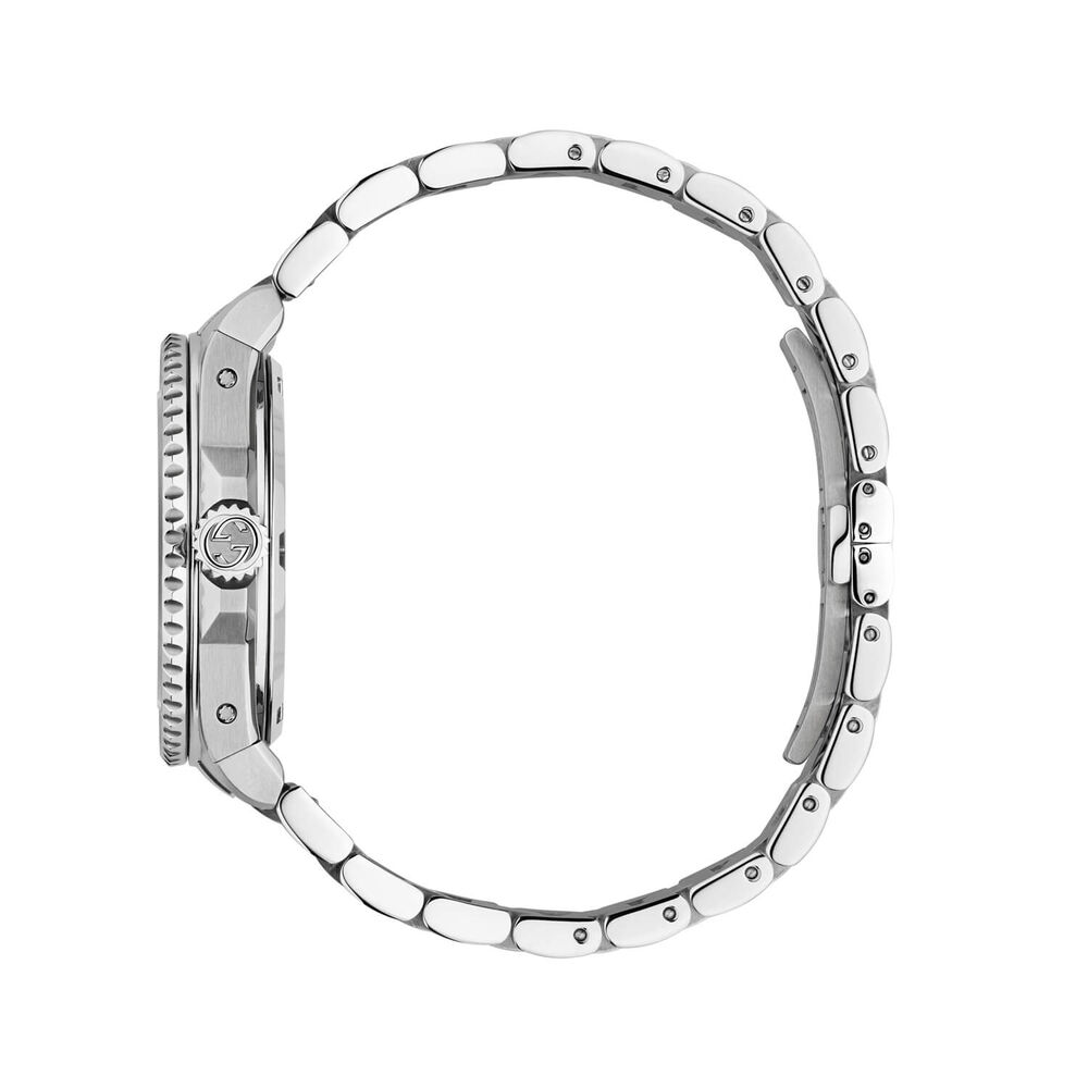 Gucci Dive 40mm Green Dial Stainless Steel Bracelet Watch