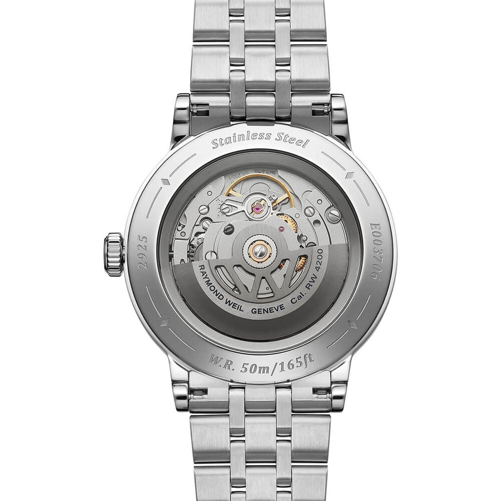 Raymond Weil Millesime 39mm Blue Dial Stainless Steel Bracelet Watch