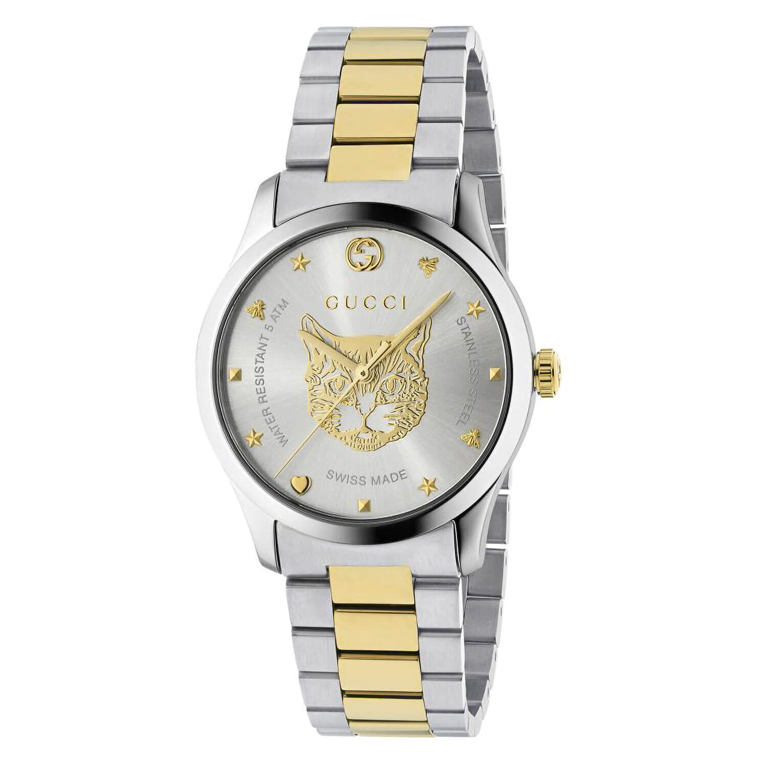 Gucci cat hot sale watch ladies