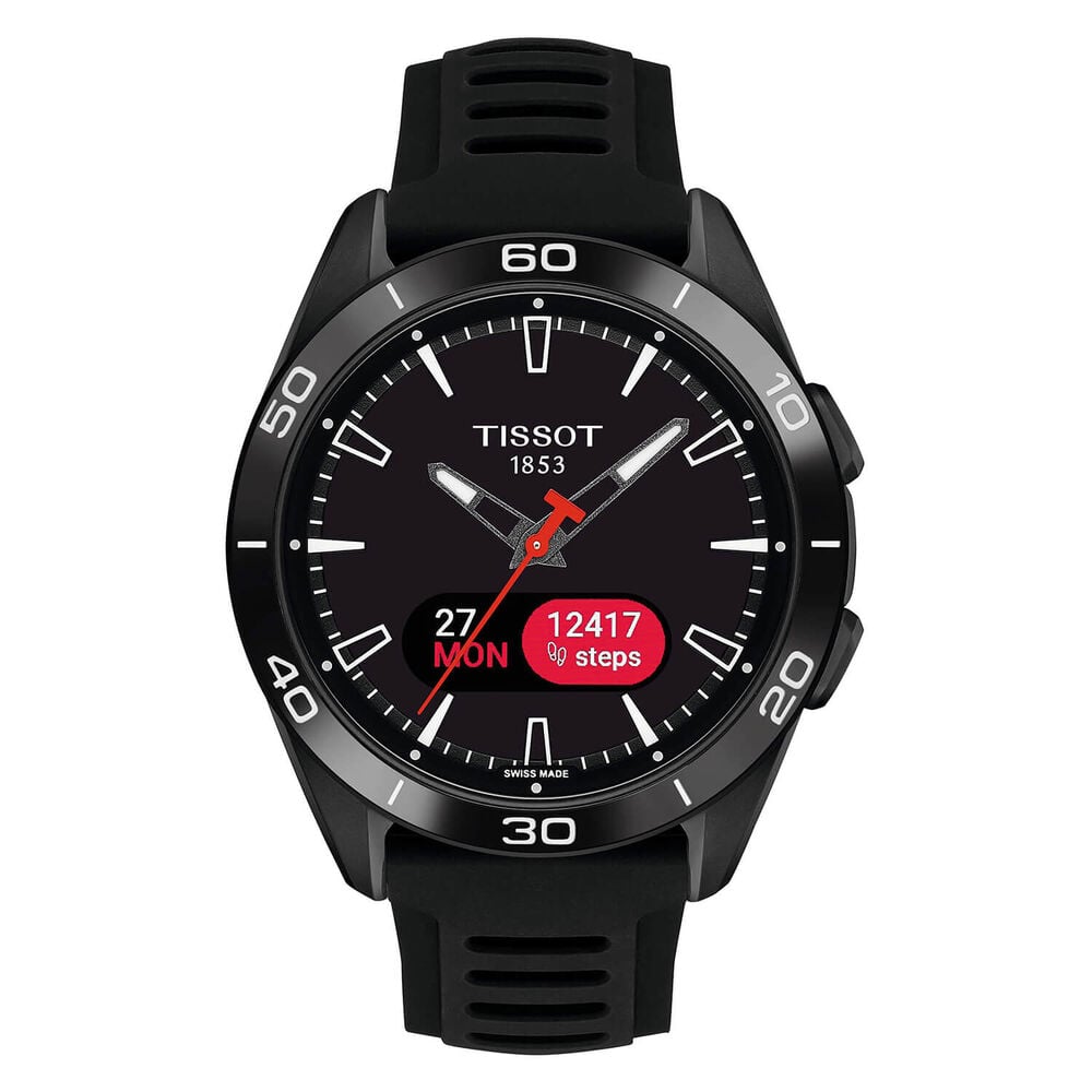 Tissot T-Touch Connect Sport 43.75mm Black Dial Black Rubber Strap Watch image number 0