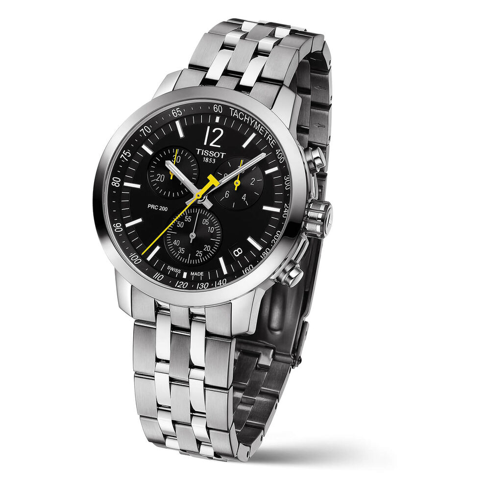 Tissot Prc 200 Collection 42mm Black Dial Mens Watch image number 3