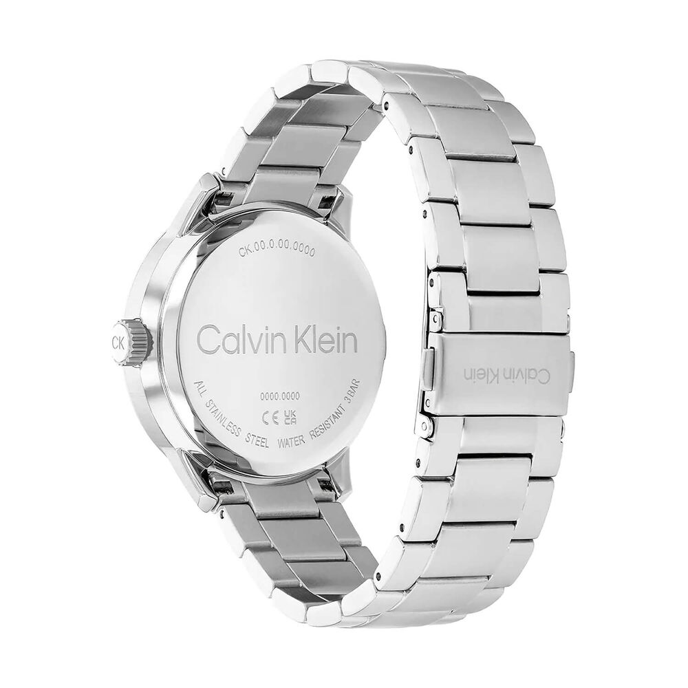 Calvin Klein Minimalistic Pilot 42mm Blue Dial Stainless Steel Bracelet Watch image number 2