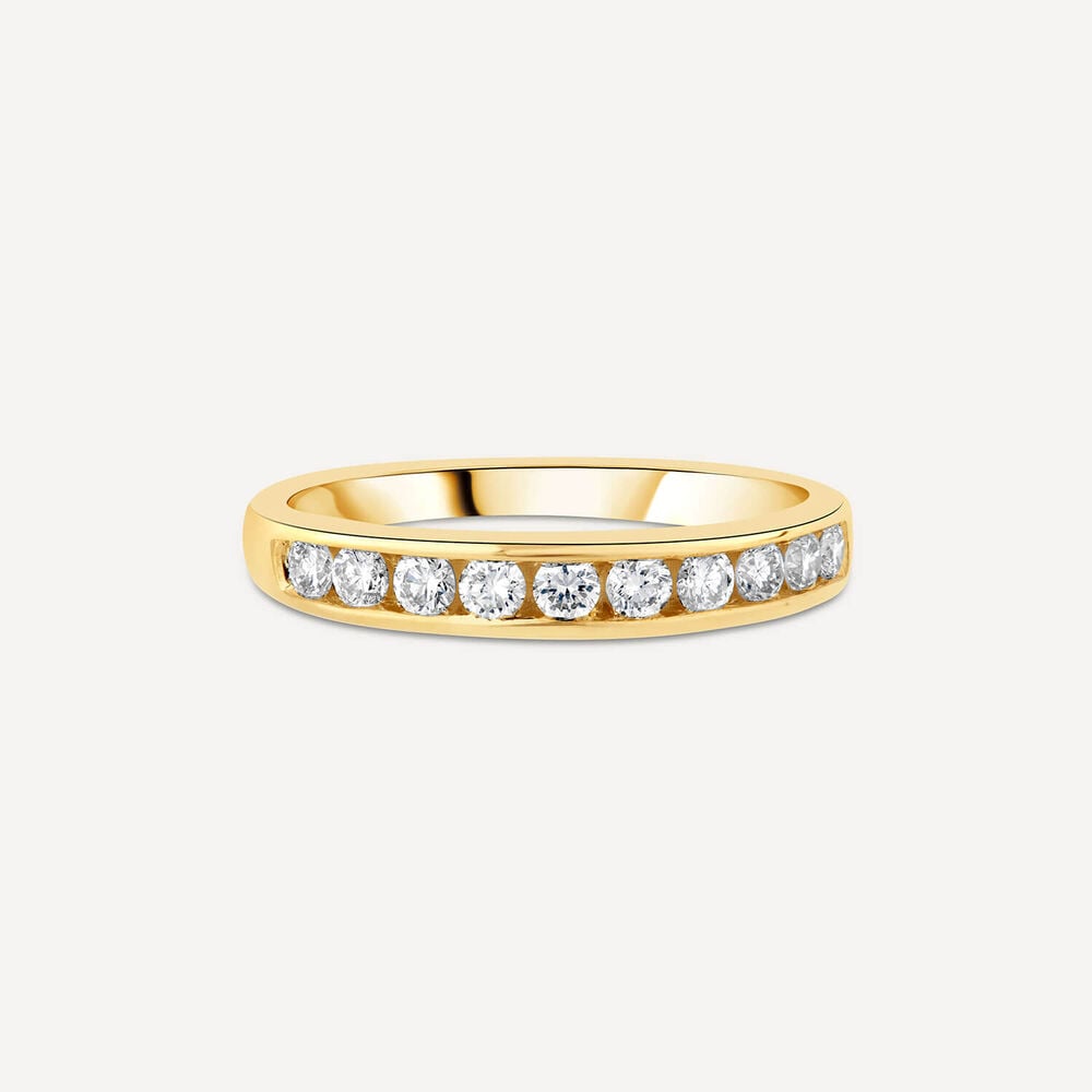 9ct Gold Eternity Ring image number 2
