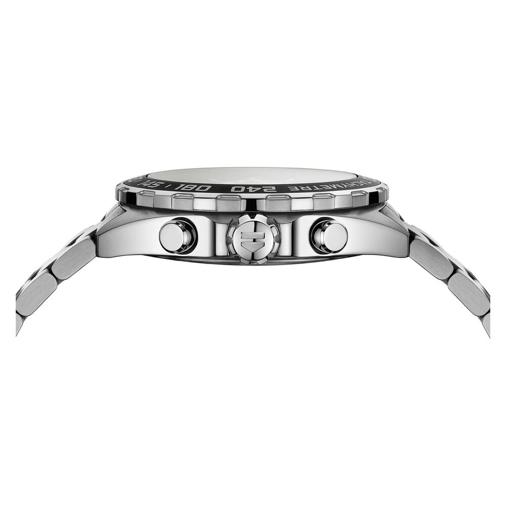 TAG Heuer F1 Tachymetre Black Dial Steel Bracelet Men's Watch