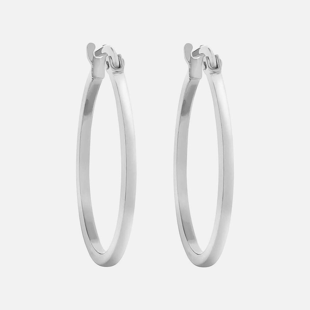 Sterling Silver Hoop Earrings