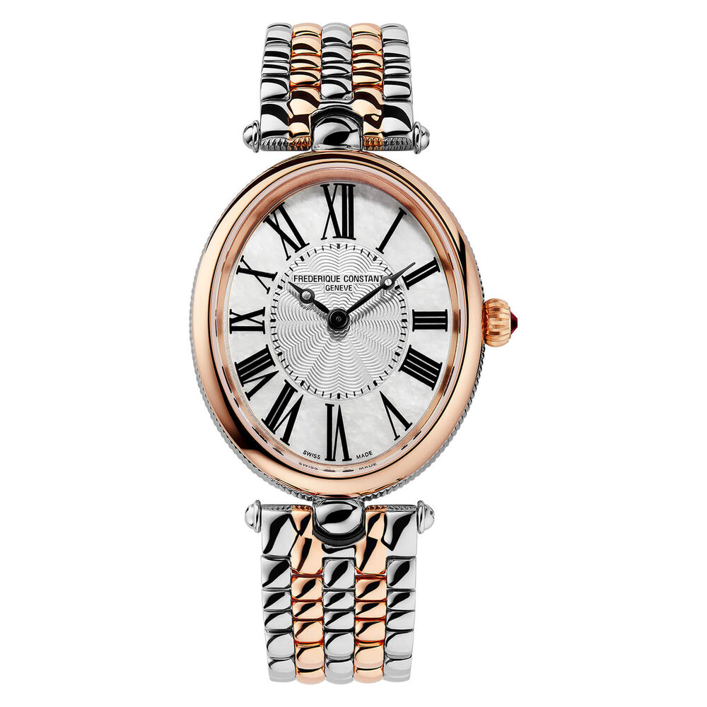Frederique Constant Art Deco Rose Steel 30mm Ladies' Watch image number 0