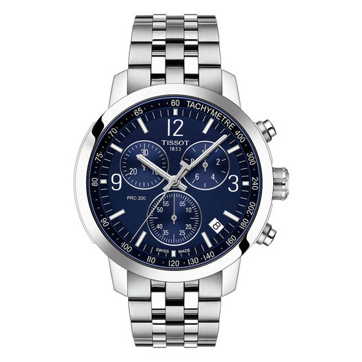 Tissot Prc 200 Collection 42mm Blue Dial Mens Watch