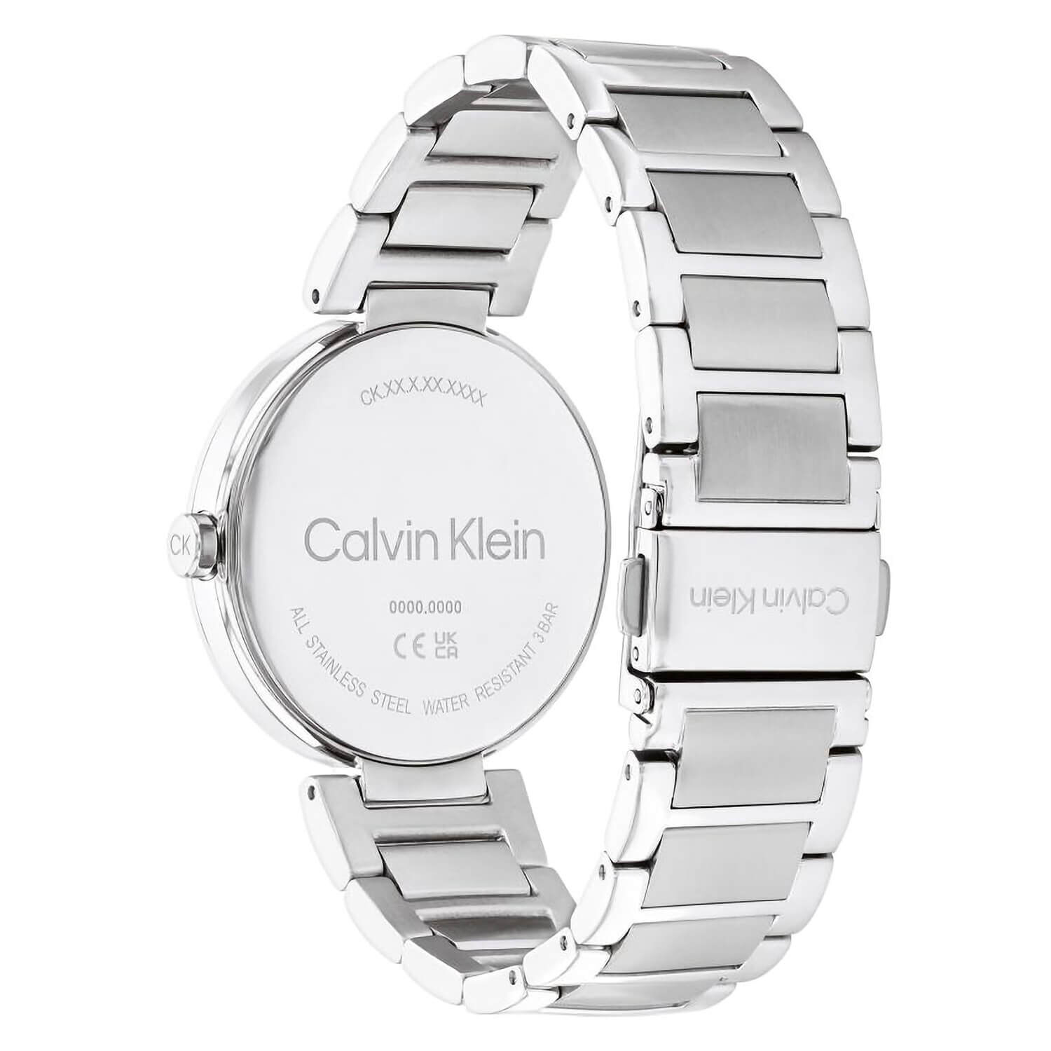 Calvin Klein Sensation 36mm Black Sunray Dial Bracelet Watch