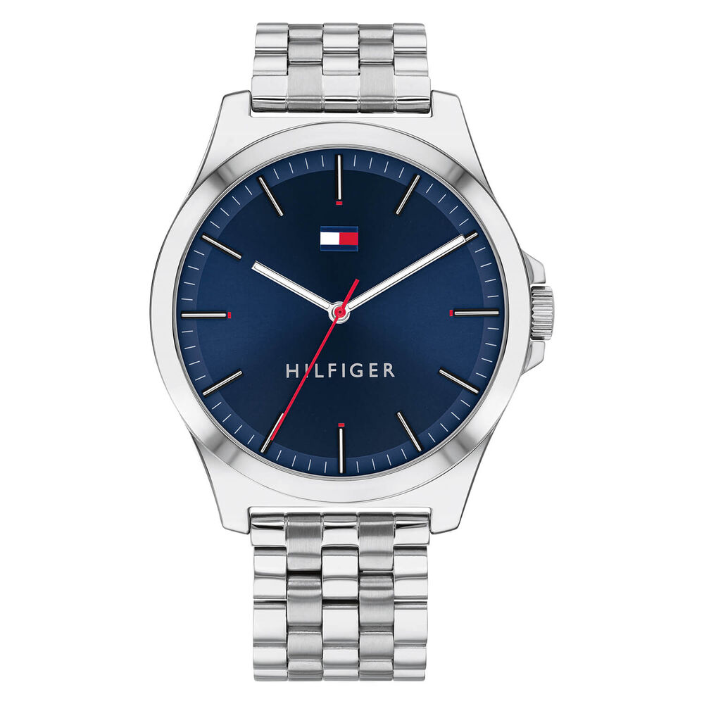 Tommy Hilfiger Barclay Navy Dial Stainless Steel Bracelet Watch image number 0