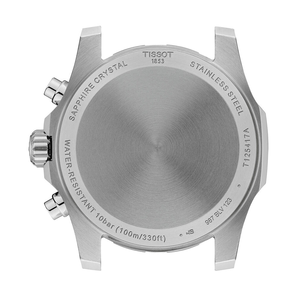Tissot Supersport Chrono 42mm Ice Blue Dial Steel Bracelet Watch