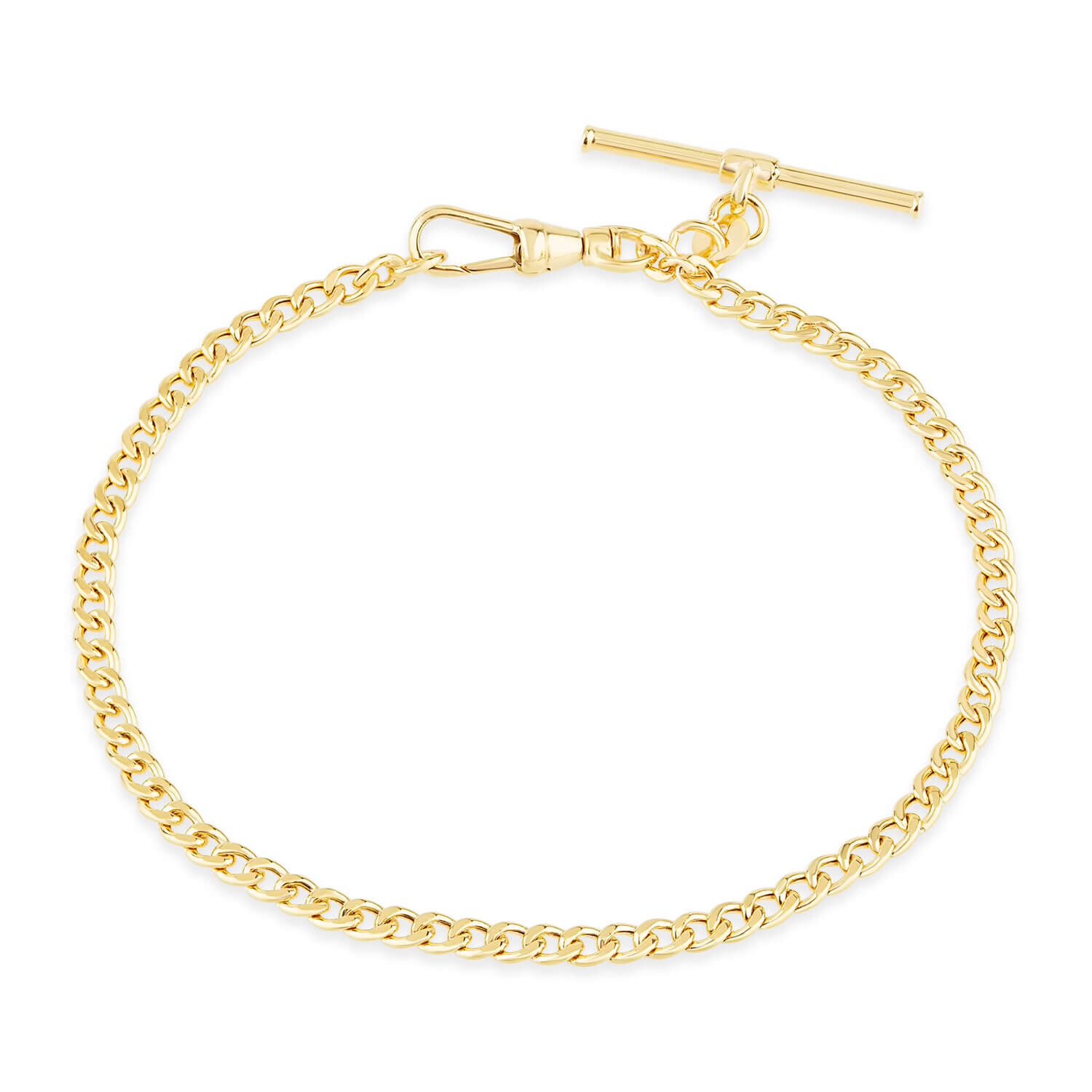Ladies curb shop bracelet